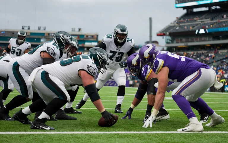 Philadelphia Eagles vs Minnesota Vikings Match Player Stats