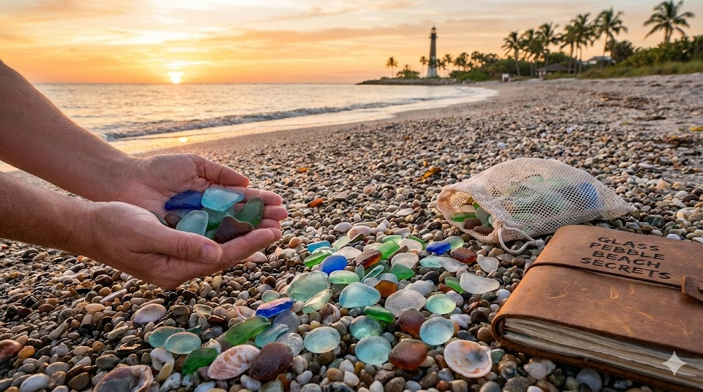 Glass Pebble Beach Florida