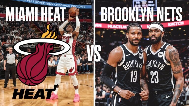 Miami Heat vs Brooklyn Nets Timeline