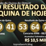 o resultado da quina de ontem