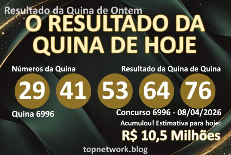 o resultado da quina de ontem