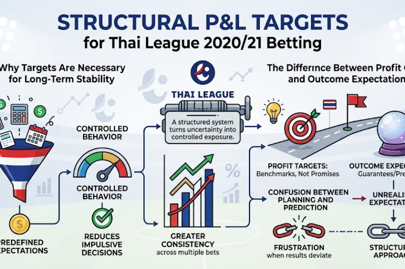 How to Set Structured Profit and Loss Targets for Thai League 2020/21 Betting